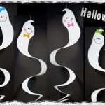 Halloween Girlande Vorlage Inspiration Lustige Gespenster Zu Halloween Basteln Mit Kindern