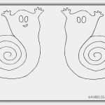 Halloween Girlande Vorlage Wunderbar Halloween Geister Spiralen [bastelvorlage &amp; Plotterfreebie