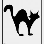 Halloween Katze Vorlage Best Of Black Cat Halloween Template