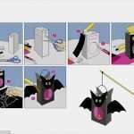 Halloween Laternen Vorlagen Erstaunlich Idee Für Eine Fledermaus Laterne