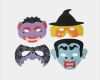 Halloween Masken Basteln Vorlagen Beste Moosgummi Masken Halloween 4 Stück Online Kaufen
