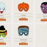 Halloween Masken Vorlagen Ausdrucken Luxus Kostenlose Halloweenmasken Für Kinder