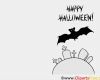 Halloween Menü Vorlage Elegant Fledermaus Vorlage Zum Ausmalen