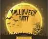 Halloween Party Einladung Vorlage Kostenlos Gut Halloween Party Einladung Poster Vorlage Mit Friedhof