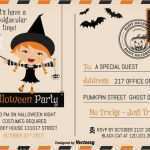 Halloween Party Einladung Vorlagen Beste Nette Halloween Party 2017 Einladung Postkarte Vektor