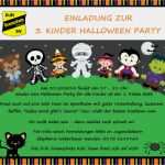 Halloween Party Einladung Vorlagen Erstaunlich Einladung Zur 3 Kinder Halloween Party Herzlich