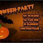 Halloween Party Einladung Vorlagen Hübsch Einladungskarten &quot;halloween Party&quot;