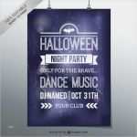 Halloween Party Flyer Vorlage Cool Halloween Dance Party Flyer Vorlage