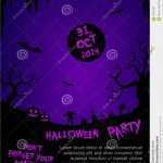 Halloween Party Flyer Vorlage Erstaunlich Halloween Party Flyer Template Purple and Black Stock