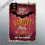 Halloween Plakat Vorlage Bewundernswert Halloween Vampir Party Plakat