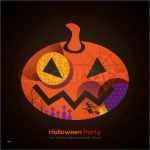 Halloween Plakat Vorlage Erstaunlich Halloween Party Kürbis Illustration Für Einladungskarte