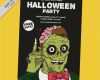 Halloween Plakat Vorlage Erstaunlich Halloween Plakat Mit Einem Grünen Zombie