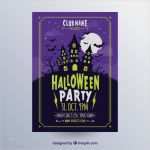 Halloween Plakat Vorlage Erstaunlich Halloween Plakat Mit Gruseligem Haus