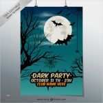 Halloween Plakat Vorlage Fabelhaft Dunkel Partei Plakat Vorlage