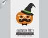 Halloween Plakat Vorlage Genial Hipster Halloween Plakat