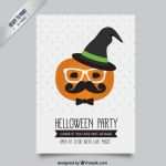 Halloween Plakat Vorlage Genial Hipster Halloween Plakat