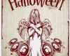 Halloween Plakat Vorlage Gut Grungy Cartaz Para A Festa De Halloween — Vetor De Stock