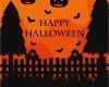 Halloween Plakat Vorlage Schön Glückliches Halloween Plakat Mit Schattenbildhintergrund