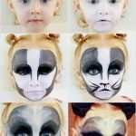 Halloween Schminken Vorlagen Männer Inspiration Katzengesicht Schminken Fasching Ideen Für Kinder Und