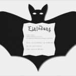 Halloween Vorlagen Basteln Inspiration Fledermaus Einladung Halloween Pinterest