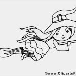 Halloween Vorlagen Hexe Erstaunlich Hexe Malvorlage Für Kinder