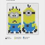Hama Bügelperlen Vorlagen Zum Ausdrucken Luxus Bügelperlen Vorlagen Von Den Minions Zum Herunterladen Und