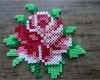 Hama Dk Vorlagen Elegant Hama Rose Perler Beads