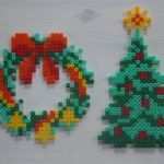 Hama Dk Vorlagen Erstaunlich Christmas Tree and Wreath Hama Perler Beads by Anja Iris