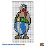 Hama Etiketten Vorlagen Inspiration Bügelperlen Vorlagen Vom Obelix Zum Herunterladen Und