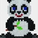 Hama Etiketten Vorlagen Schön Hama Pandabär Bügelperlenvorlage Vorlagen