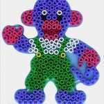 Hama Maxi Bügelperlen Vorlagen Großartig Hama Stiftplatte Affe Transparent Für Maxi Bügelperlen