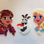 Hama Vorlagen Best Of Anna Olaf and Elsa Frozen Hama Beads 7957
