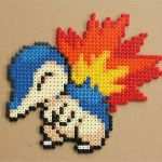 Hama Vorlagen Cool Cyndaquil Pokemon Hama Perler Bead Sprite
