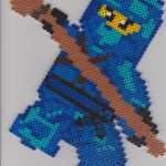 Hama Vorlagen Einzigartig Bügelperlen Ninjago Jay Vorlage Perler Beads