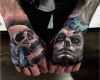 Hand Tattoo Vorlagen Beste Hand Tattoo Realism Skull Day Of the Dead