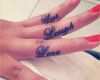 Hand Tattoos Vorlagen Angenehm Schrift Finger Tattoo Tattoo Pinterest