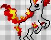 Handarbeit Sticken Vorlagen Schönste Ponyta Pokemon Perler Bead Pattern Pixel Art
