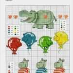 Handarbeit Sticken Vorlagen Wunderbar Hipopótamo Sticken