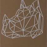 Handarbeiten Sticken Vorlagen Elegant Wanddeko Selber Machen Die Tierkopf Trilogie Inkl