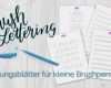 Handlettering Kostenlose Vorlagen Elegant Brush Lettering Lernen