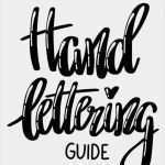 Handlettering Kostenlose Vorlagen Wunderbar Lettering Guide 1x1 Des Hand Lettering