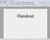 Handout Vorlage Powerpoint Präsentation Erstaunlich Video Wie Muss Ein Handout Aussehen Eine Anleitung