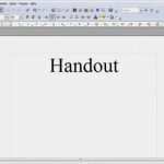 Handout Vorlage Powerpoint Präsentation Erstaunlich Video Wie Muss Ein Handout Aussehen Eine Anleitung