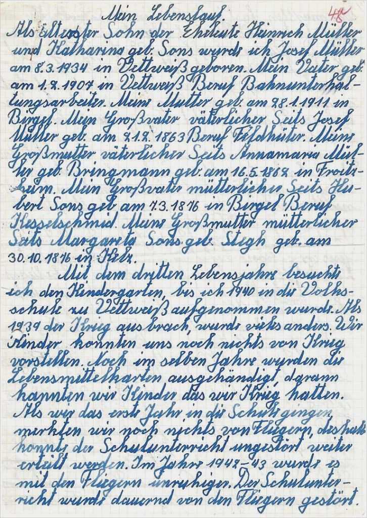 Handschriftlicher Lebenslauf Vorlage Einzigartig Handgeschriebener Lebenslauf Vorlage – Free Vorlagen