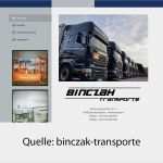 Handwerker Homepage Vorlagen Cool Binczak Transporte – Professionelle Websites Erstellen