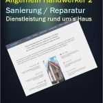 Handwerker Homepage Vorlagen Neu Home Werkerweb Homepage Vorlagen Handwerker Werkerweb