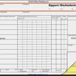 Handwerker Rapport Vorlage Schönste Sigel Rapport Wochenbericht A5 Quer