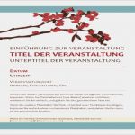 Handzettel Vorlagen Inspiration Frühlingshafter Handzettel Design Mit Blühendem Zweig