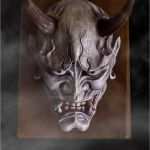 Hannya Maske Tattoo Vorlagen Beste Hannya Mask White with Fog by Pochishen On Deviantart