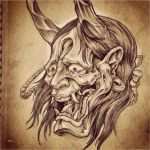Hannya Maske Tattoo Vorlagen Großartig About Hannya Mask On Pinterest